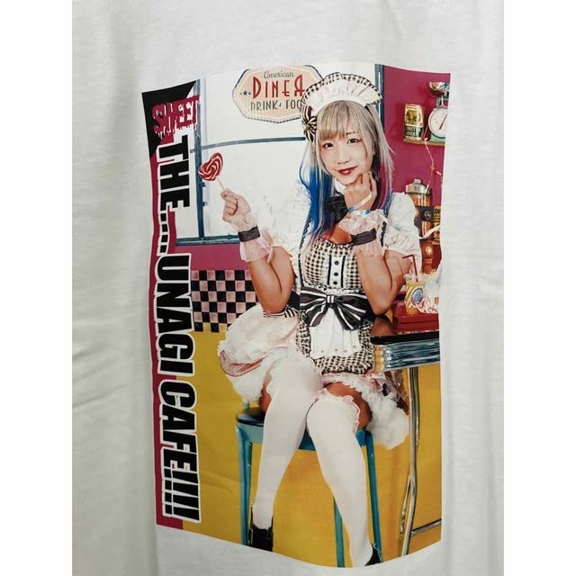 女子プロレス　ウナギサヤカ　Tシャツ 並行輸入品】ウナギ・サヤカ Tシャツ「UNAGI KABUKI Unagi Sayaka GYAN